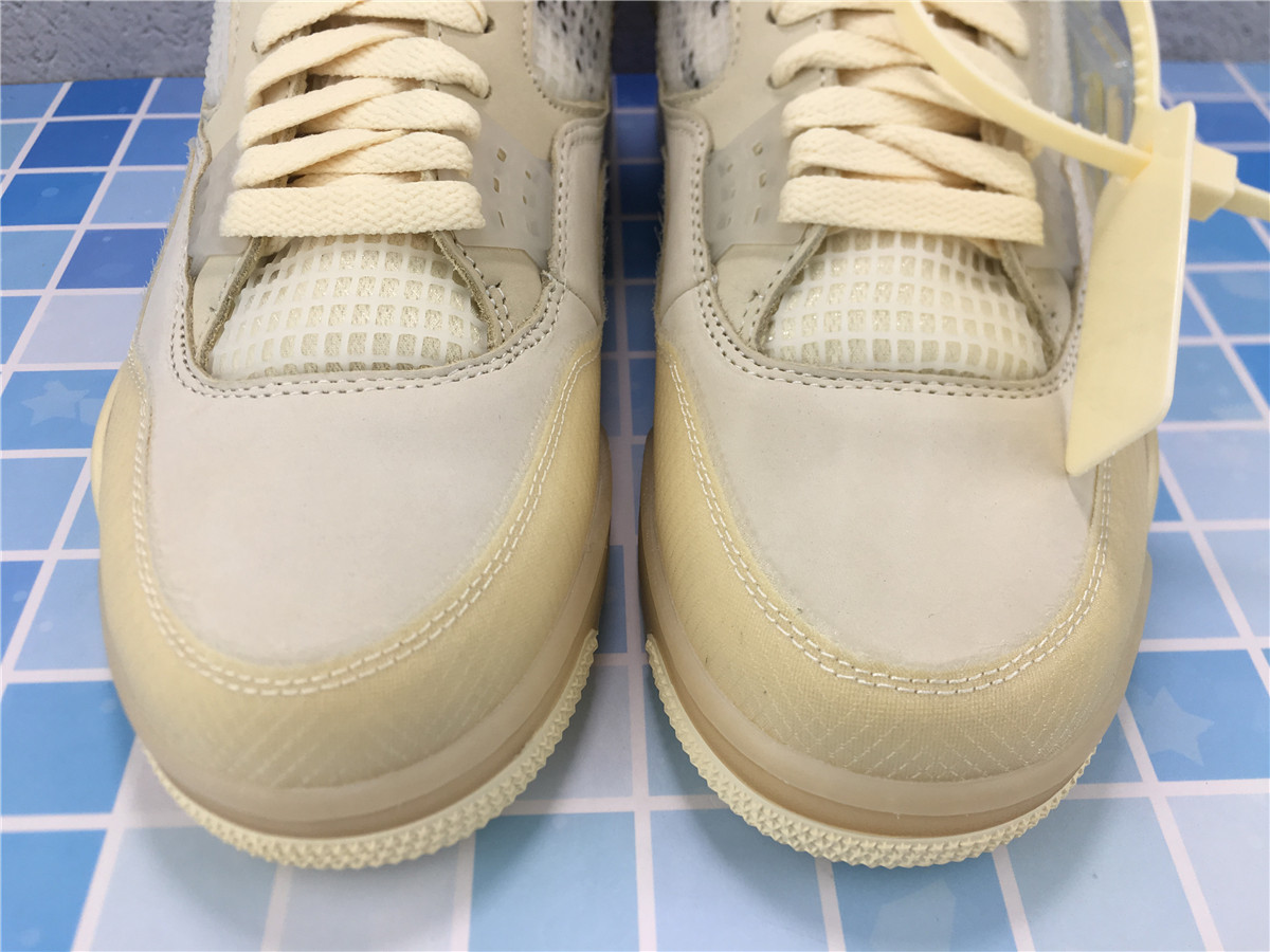 GX batch Off-White x Wmns Air Jordan 4 SP Sail CV9388-100